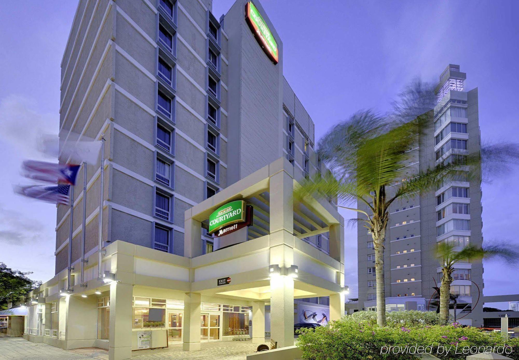Hotel Courtyard By Marriott San Juan Miramar Exterior foto